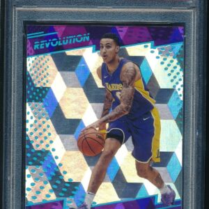 2017-2018 PANINI REVOLUTION CUBIC #102 KYLE KUZMA /50 RC PSA 10 POP 2 WIZARDS SP