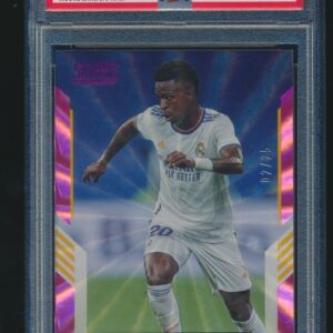 VINICIUS JR. 2021 SCORE FIFA SOCCER PINK LASERS /25 PSA 9 POP 2 non higher vini