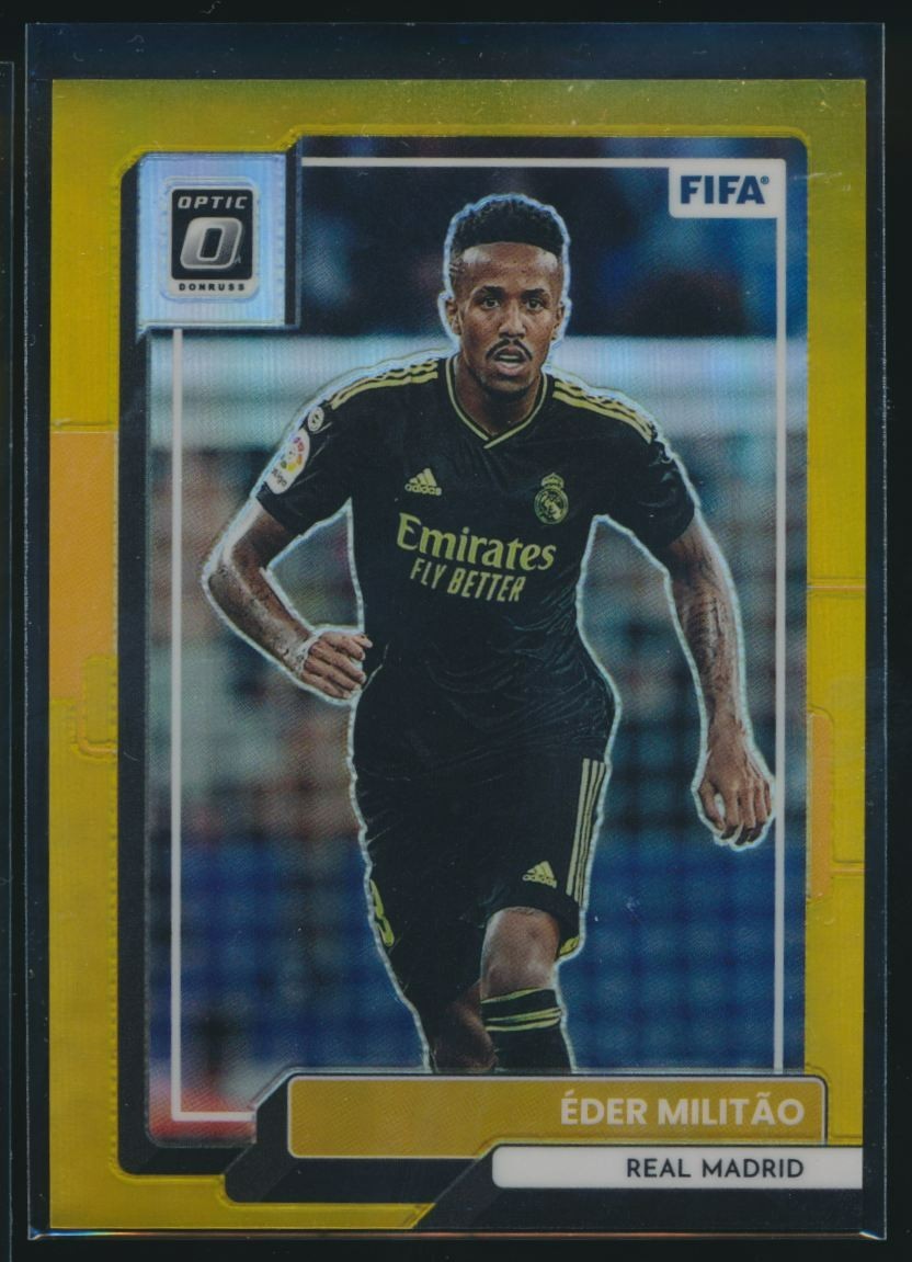 2022-23 Panini Donruss FIFA #100 Eder Militao Gold