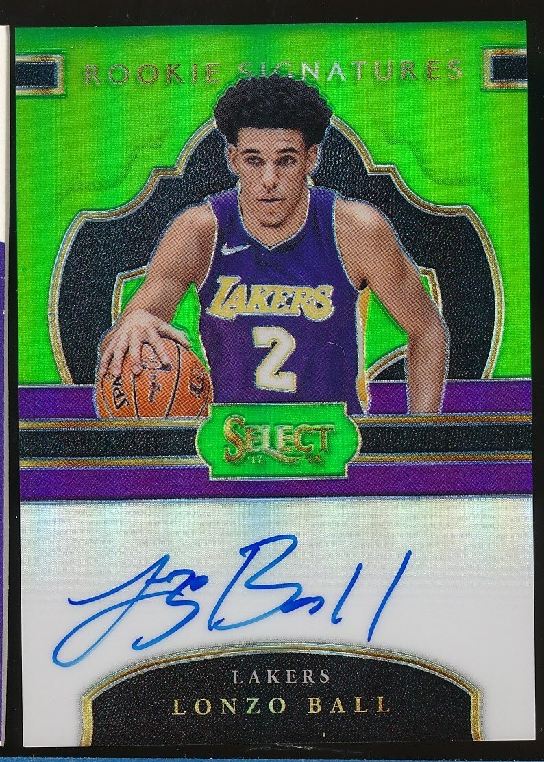 2017-2018 Panini Select Rookie Signatures /60 Lonz