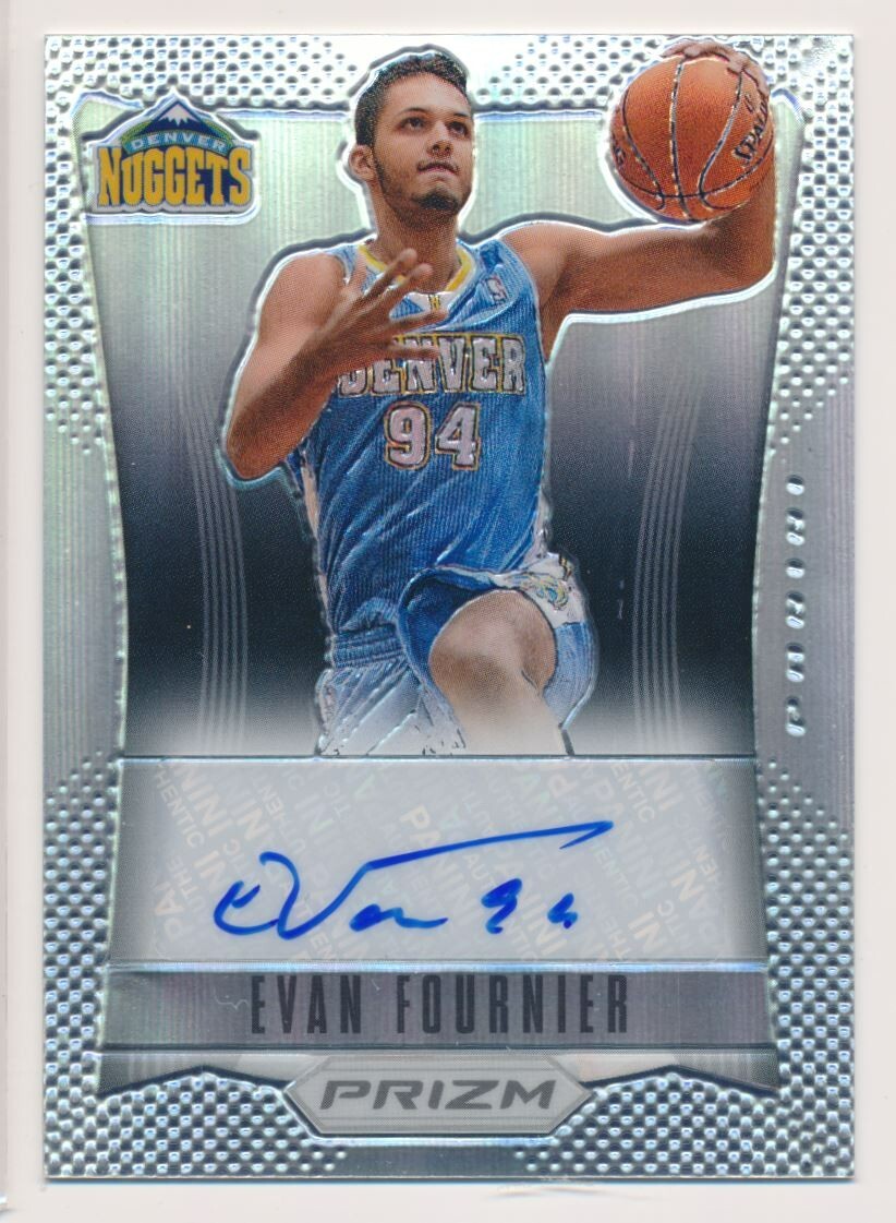 2012-13 Panini Prizm Silver Prizms Evan Fournier R