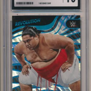 2023 Panini Revolution #124 WWE Legend Yokozuna Lava SSP /10 CGC 10 Gem Mint