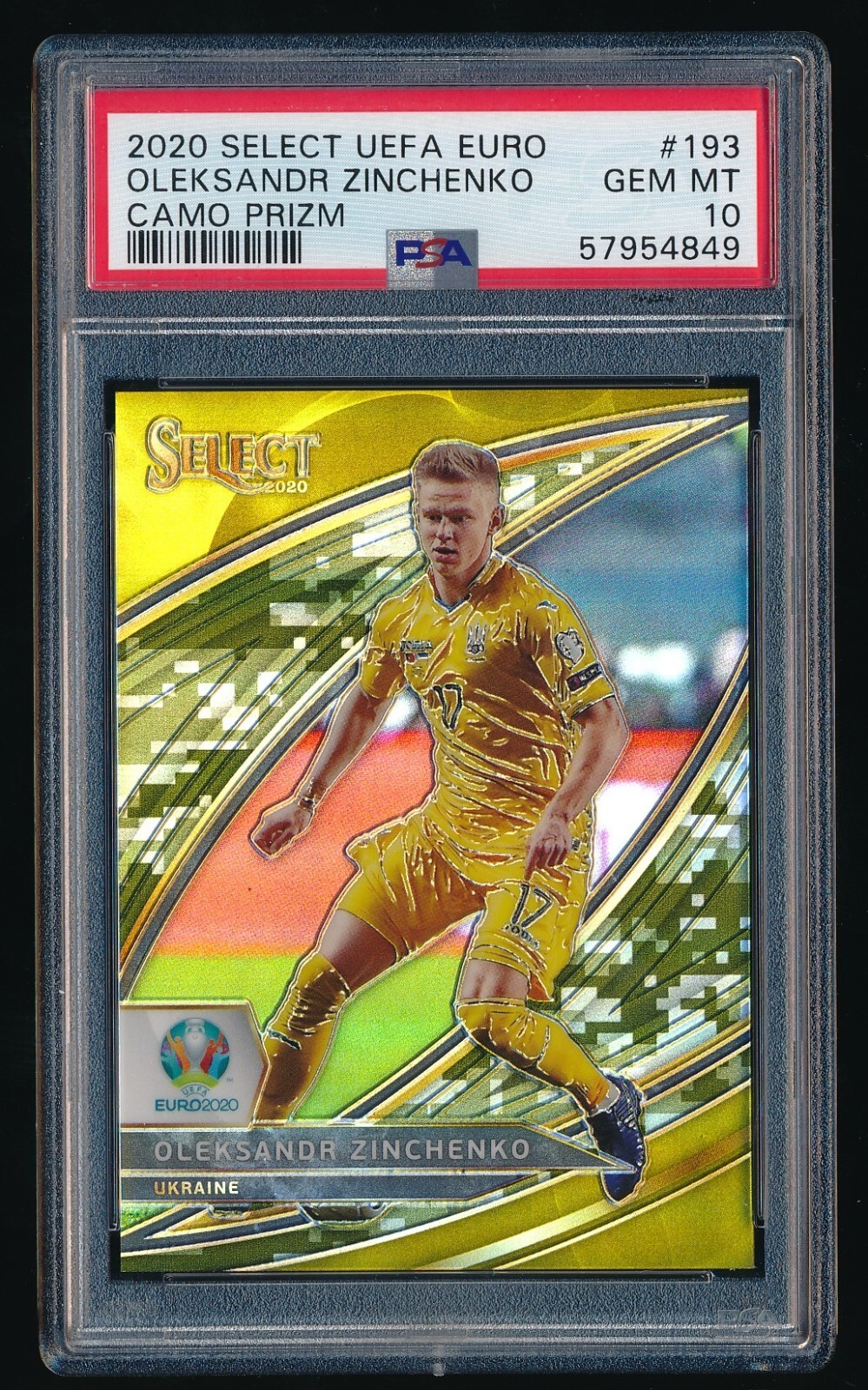 2020 Panini Select UEFA Euro Oleksandr Zinchenko /