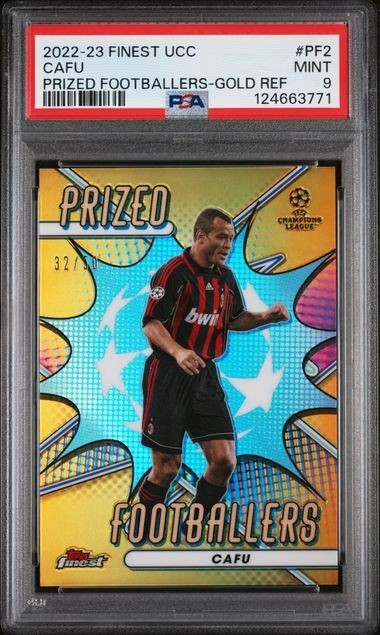 2022-23 Topps Finest UCC CAFU #PF2 Prized Football