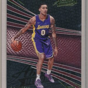 2017-18 ABSOLUTE MAROON PARALLEL ROOKIE RC /7 ENCASED Kyle Kuzma Wizards #89
