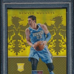 2014-15 Panini Excalibur Crusade Gold /10 Jusuf Nurkic #168 Rookie PSA 9 Pop 1