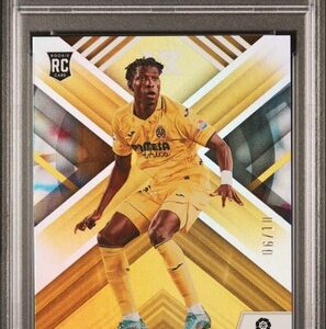 2022-23 Panini Chronicles #125 NICOLAS JACKSON XR Gold /10 Rookie PSA 9 RC POP 5