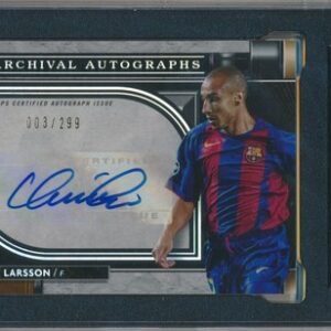 2021-22 Topps Museum Collection UCL Archival Auto /299 #AA-HK Harry Kane