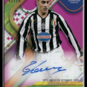 2024-25 Finest UEFA #BA-FA Fabio Cannavaro Auto Magenta Refractor /5 PSA 10