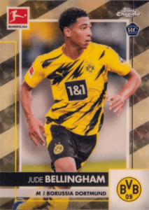 Jude Bellingham 2020-21 Topps Chrome Bundesliga #31 SuperFractor 1/1 rookie card