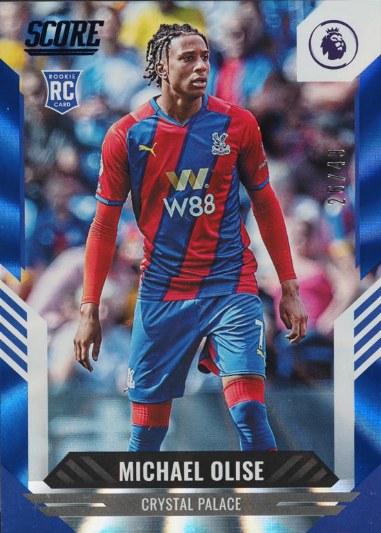Michael Olise 2021-22 Panini Score Premier League #177 Blue Lasers /49