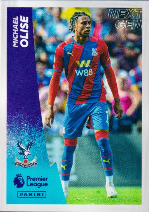 Michael Olise Panini Premier League 2022 Next Gen Stars sticker #342